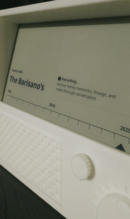 The Radio - timeline view